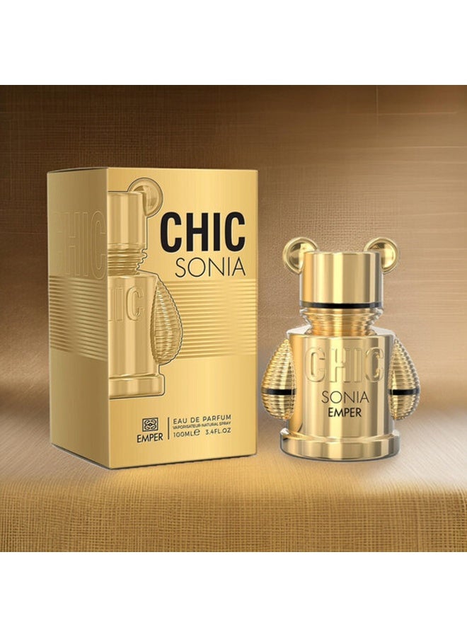 emper Chic Sonia  - For Unisex - EDP - 100ml - Image 4